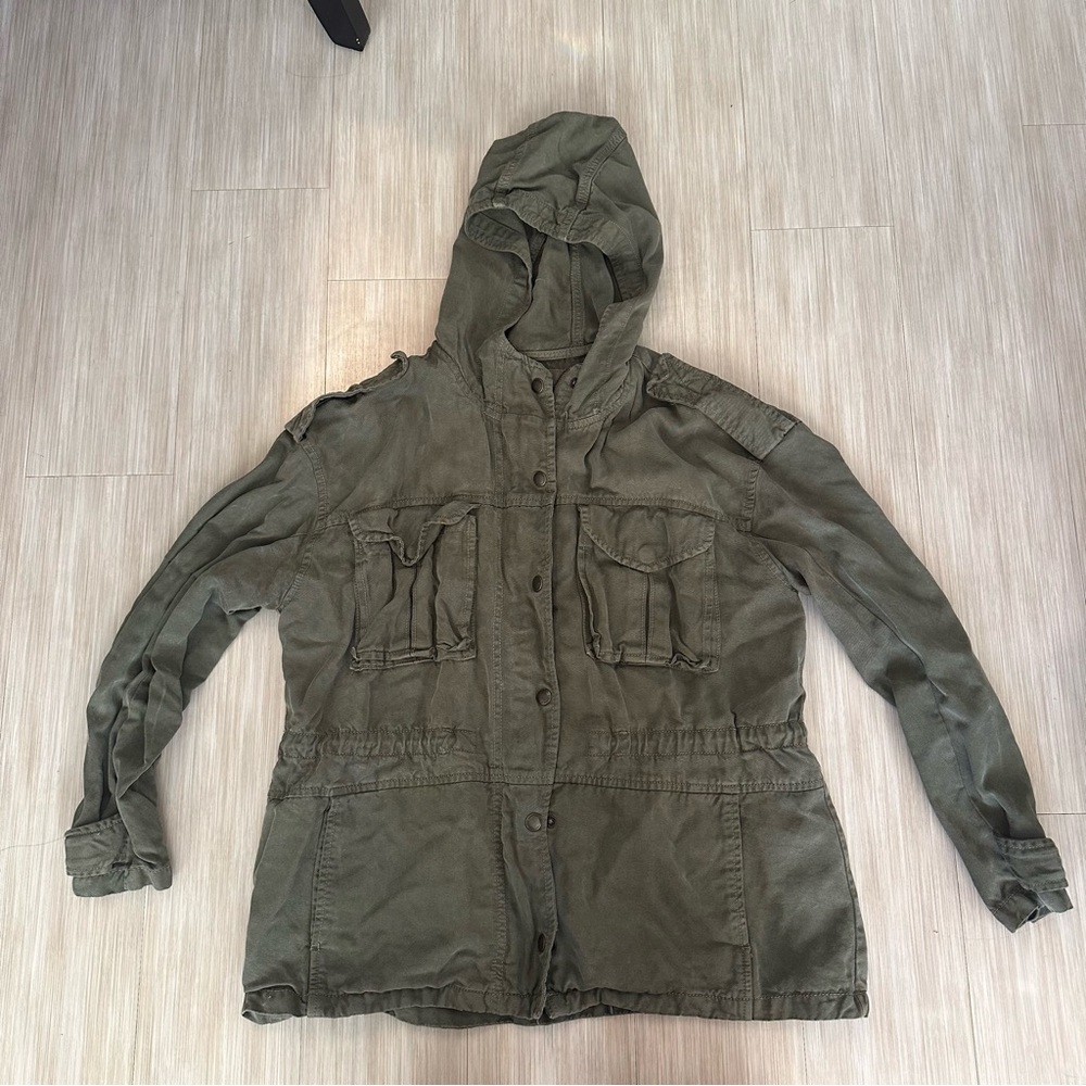 NWOT American Eagle Army Green Jacket